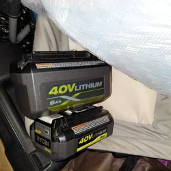 Ryobi 40v Batterys