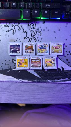 Assorted 3ds games