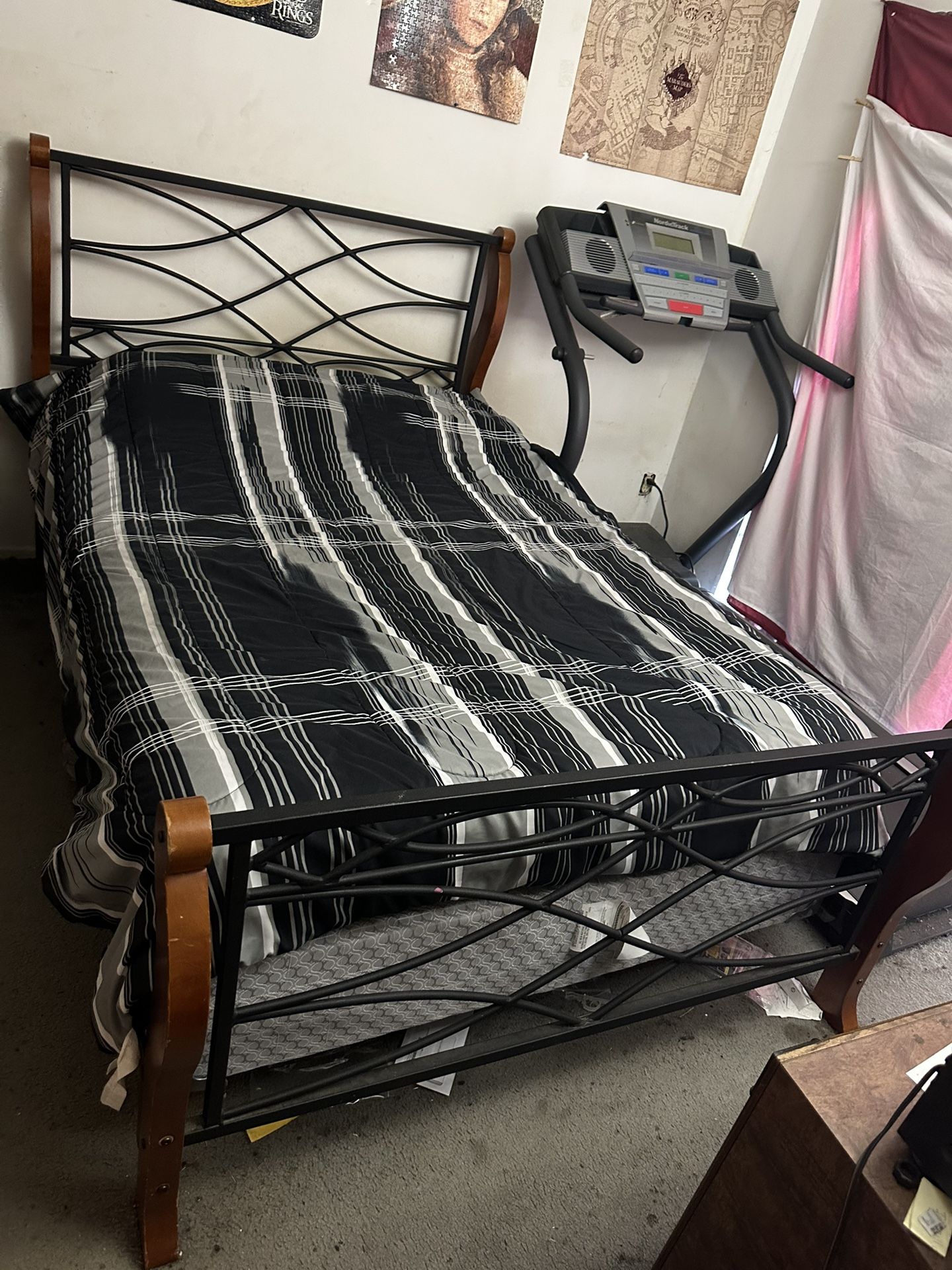 Full Size Bed and Frame (used)