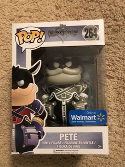 Funko pop kingdom hearts black and white exclusive Pete