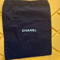 Chanel  Black Dust Bag 12” X 10” One 