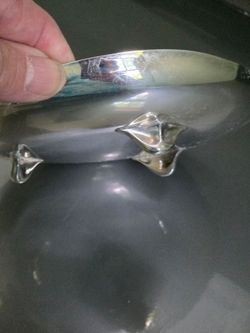 Heirloom silver dish