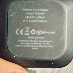 2 In 1 Wireless Adapter