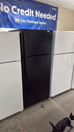 Black fridge