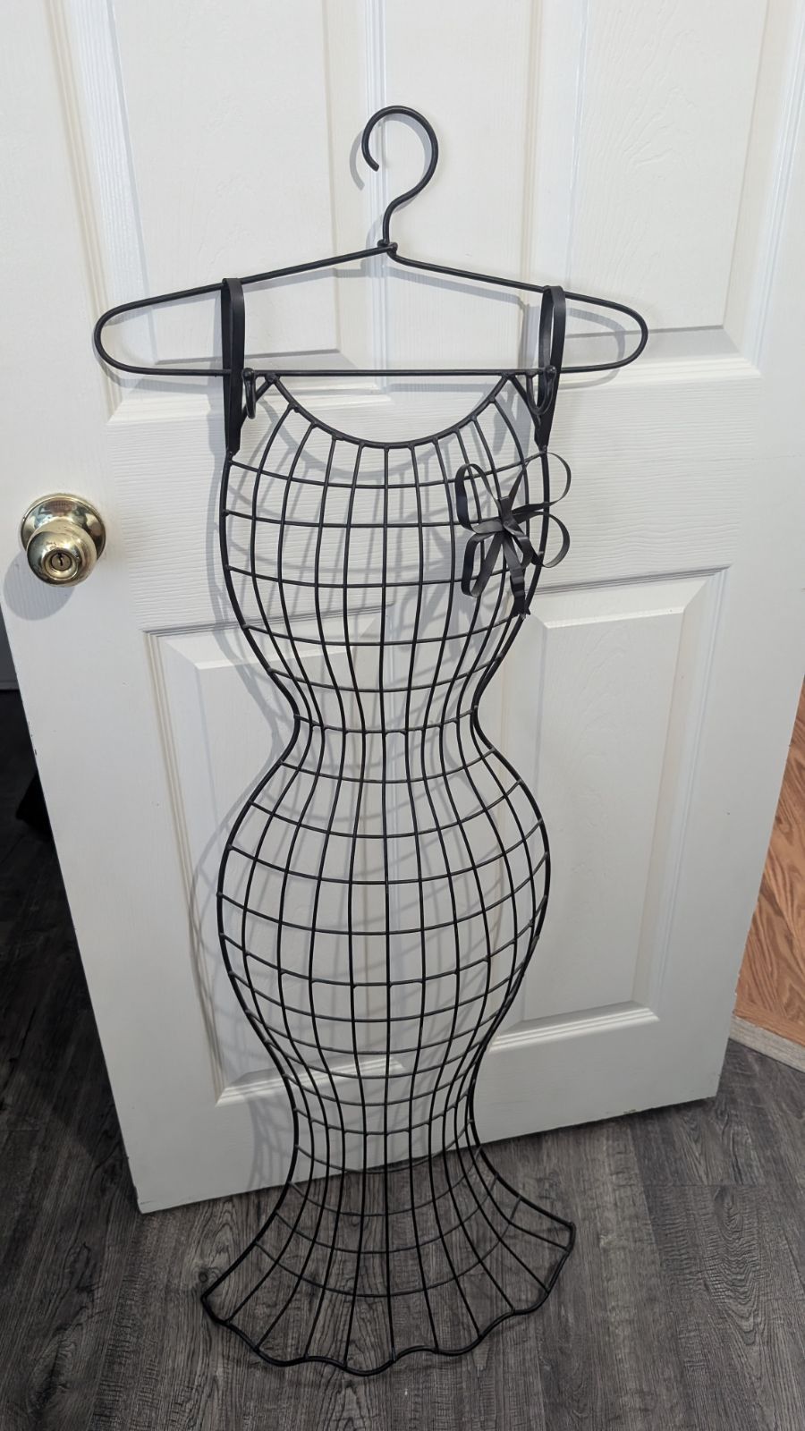 Vintage Female Wire Metal Mannequin