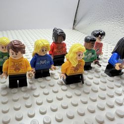 Harry Potter Lego Holiday Sweater Minifigure Lot Of 8 See Pictures