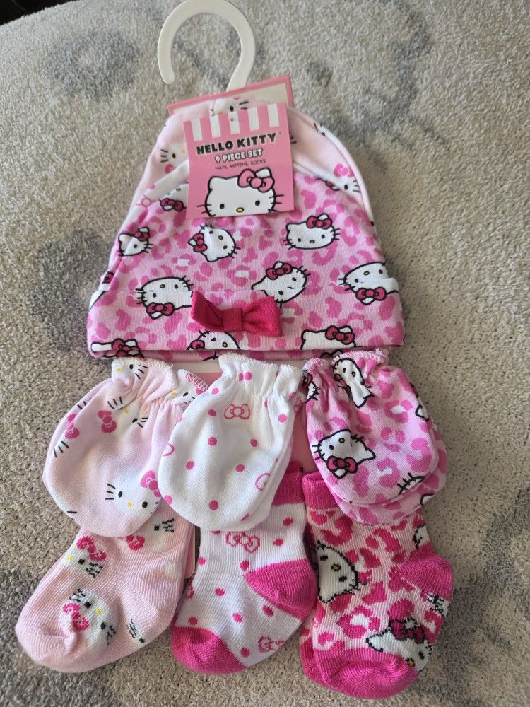 Hello Kitty 9pc Baby Set