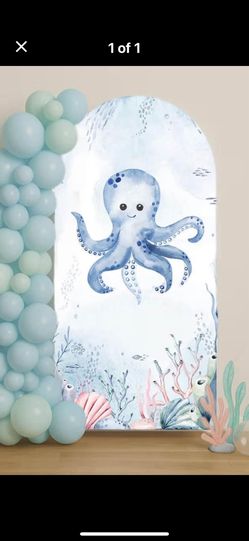 Octopus Arch Cover For Baby Shower/Birthday