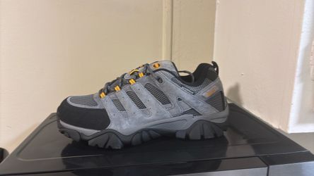 Black gray, and white Nikes