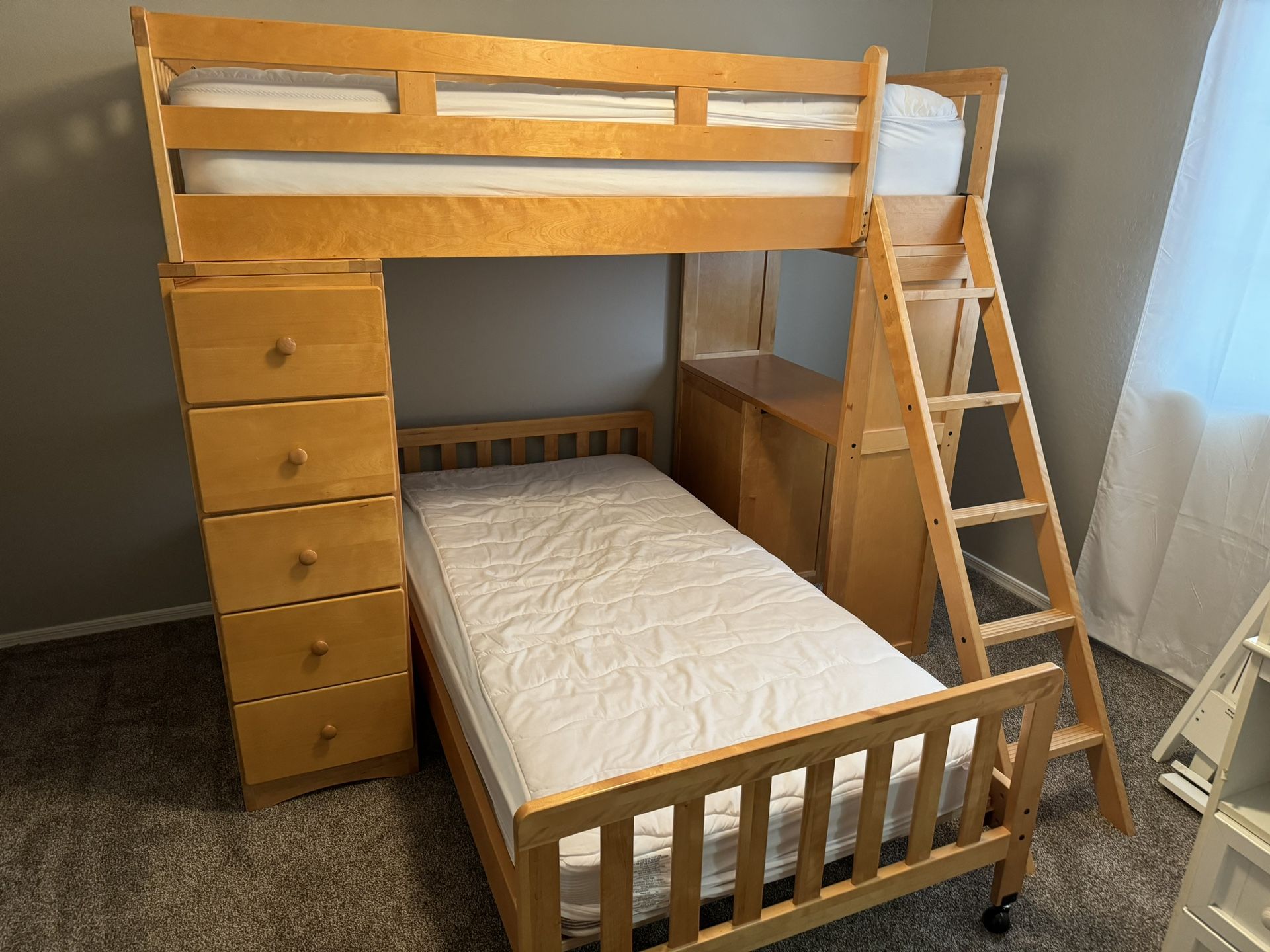 Wooden Bunk Bed