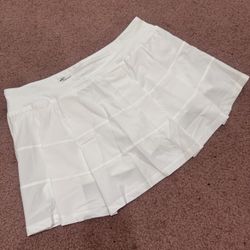 New Medium Large White Pleated Short Mini Skirt School Girl Festival 