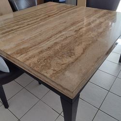 Granite Top Dining Table