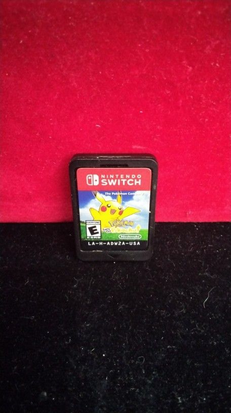 Pokemon Let's Go Pikachu For The Nintendo Switch