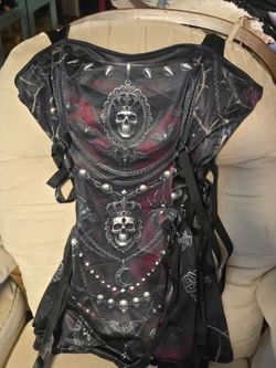 Gothic Skull Dress - Halloween