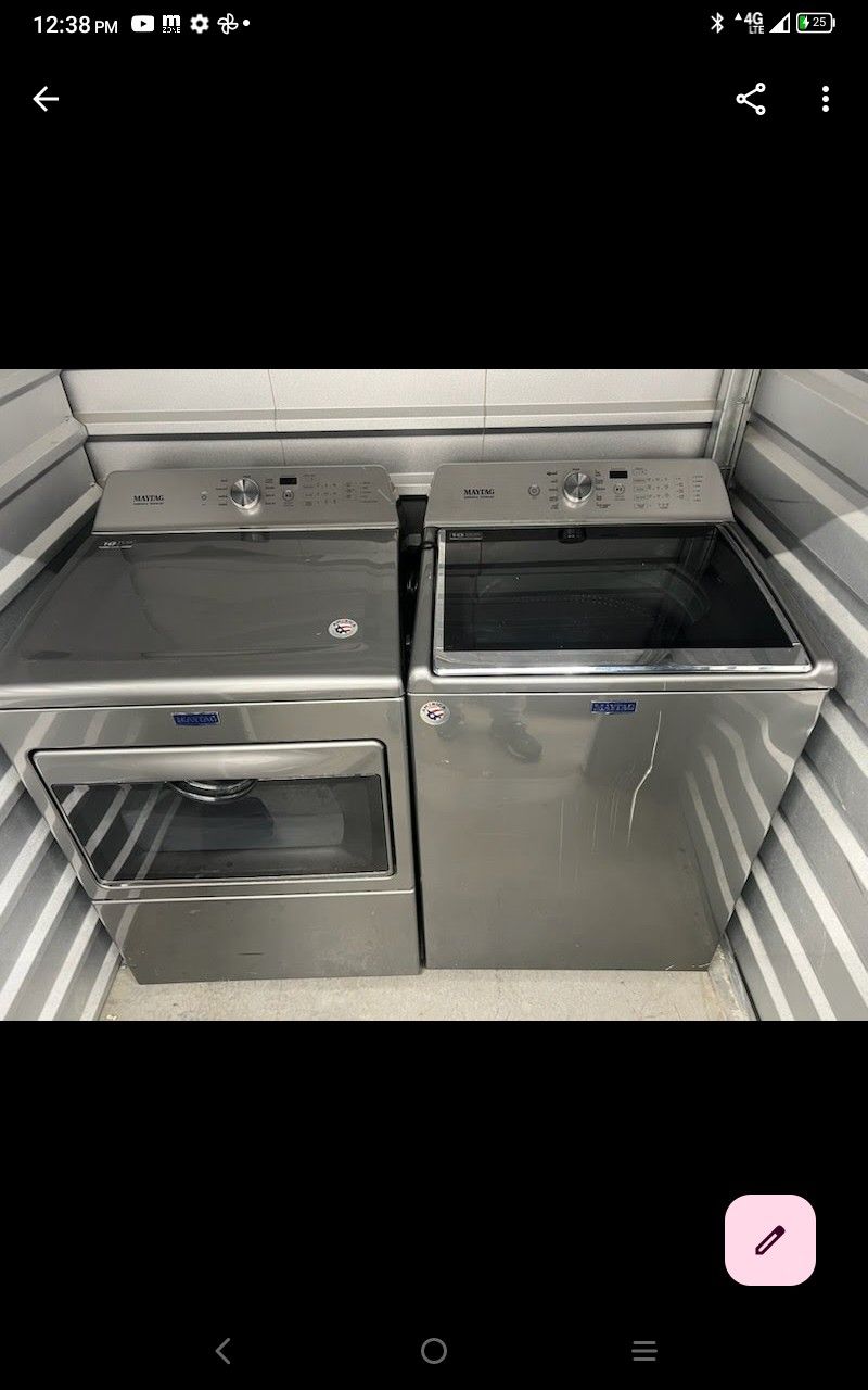 Slightly Used Washer And Dryer