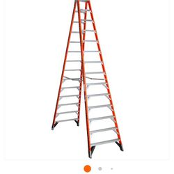 14 Ft Fiberglass A Frame Ladder