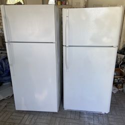 🛻I’ll deliver for fee, 🎊18 cu ft. White fridge⚜️PRICES  STARTING OUT AT $289. For G.E. Fridge without an ice maker. Fridges are sold & priced separa