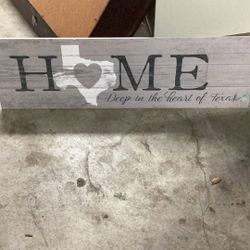 Home Sign 