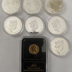Silver Coins Collection 