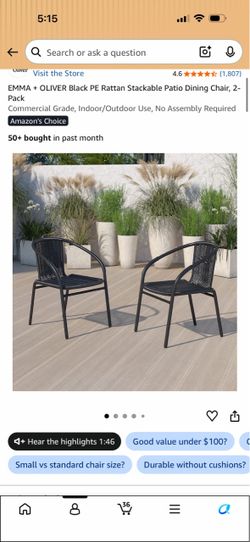 patio chairs