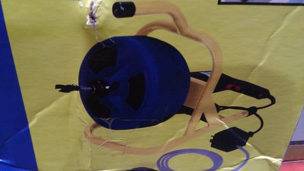 Foot operated Electric plumbers snake