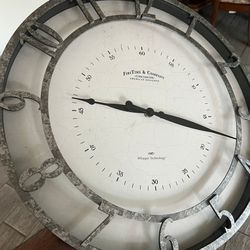 First Time & Company Clock