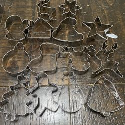 Juego de cortadores pequeños de navidad 15 piezas