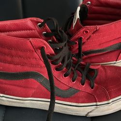 Red Vans 
