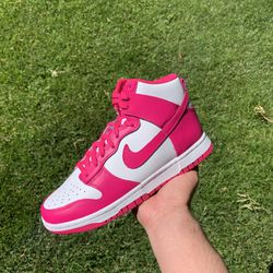 Nike Dunk High Pink Prime Womens Size 8