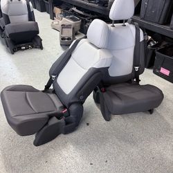 Brand New Leather Bucket Seats With Seatbelts 
