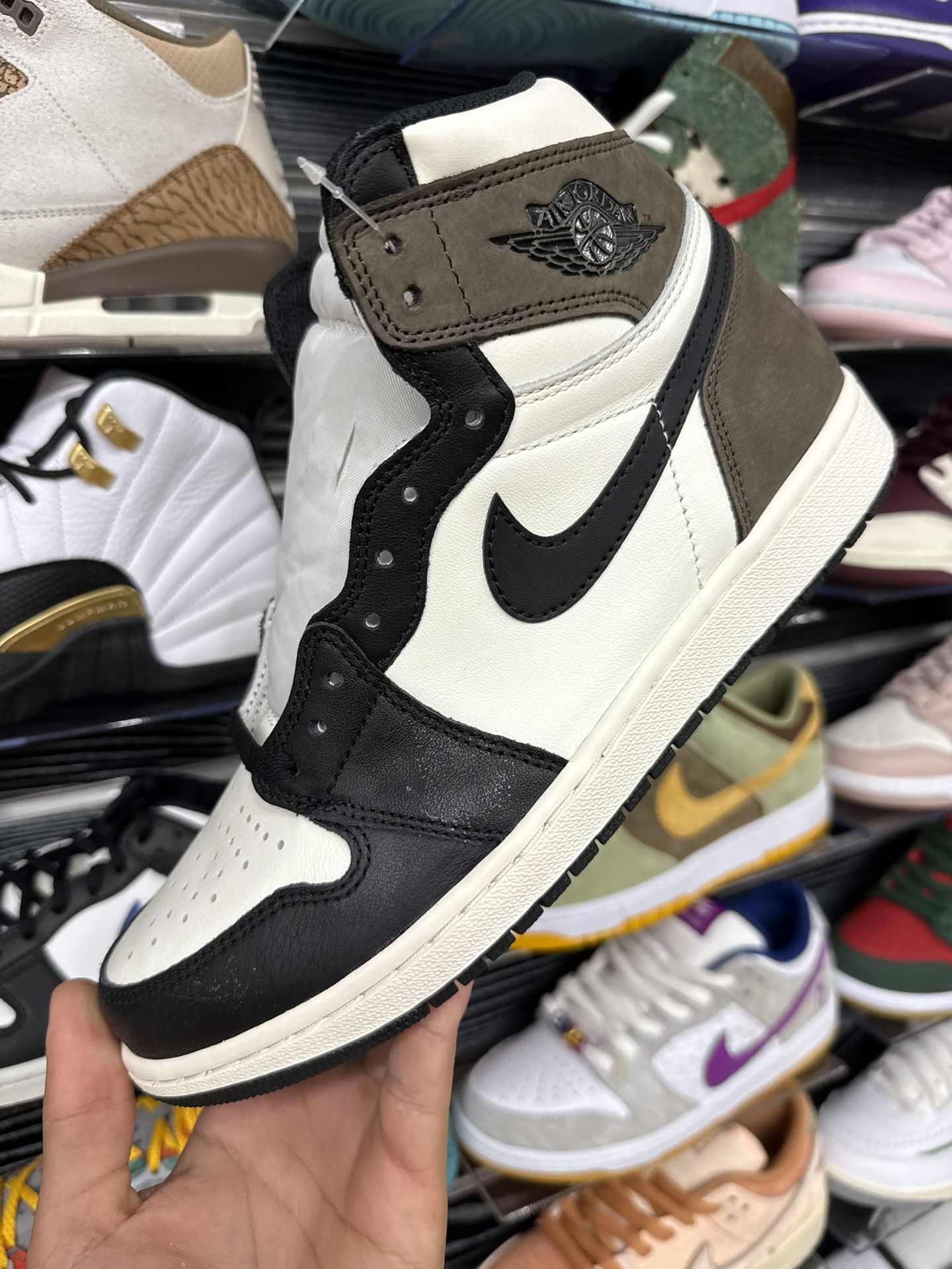 Moca Jordan 1s Size 9.5 $320