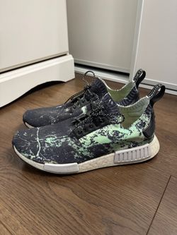 Adidas NMD R1 Primeknit Green Marble