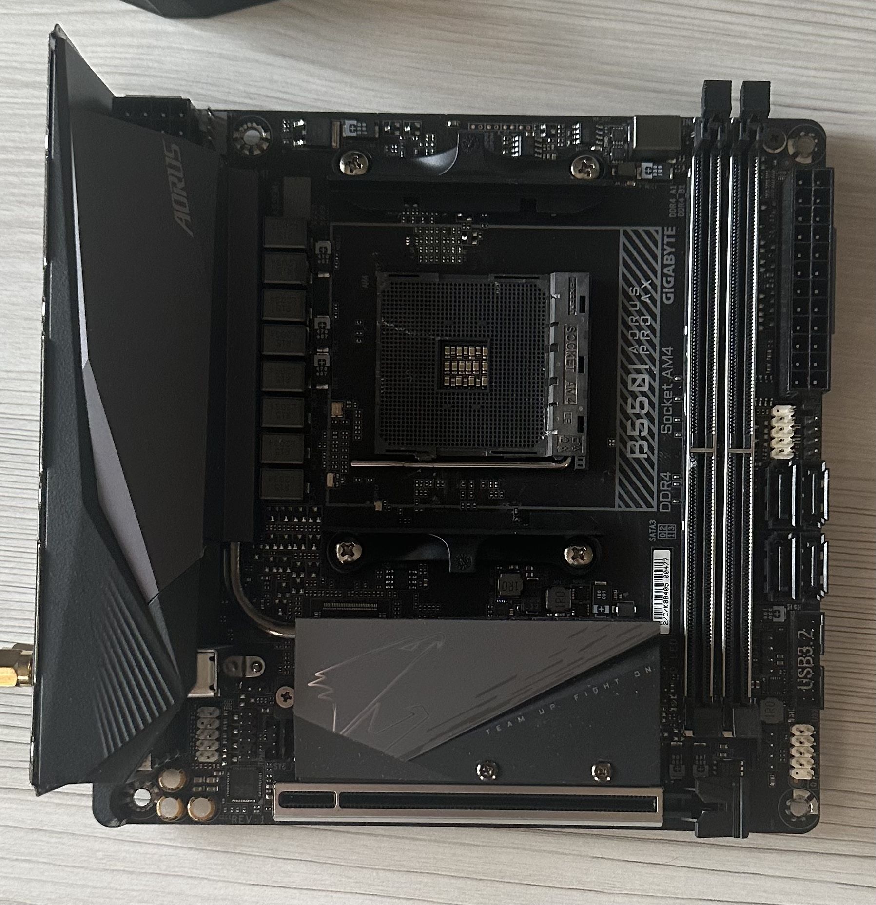 Gigabyte Aorus B550i Pro AX AM4 Motherboard Mini ITX