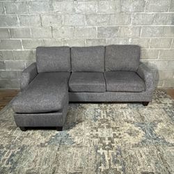 Grey L Shaped Sectional Couch “WE DELIVER”