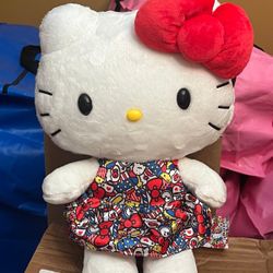 Hello Kitty Plush Rare Sanrio Dress 
