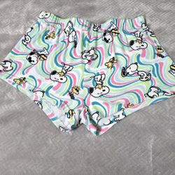 Peanut's Snoopy Women's Super Soft Shorts XS Multicolor