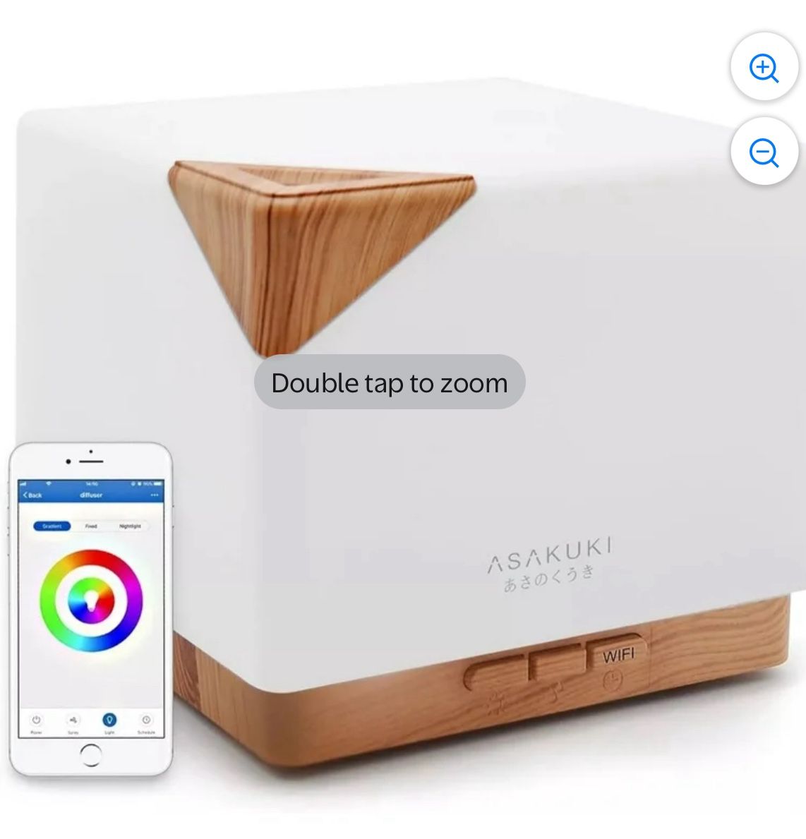 Asakuki Oil Diffuser With Essential Oils