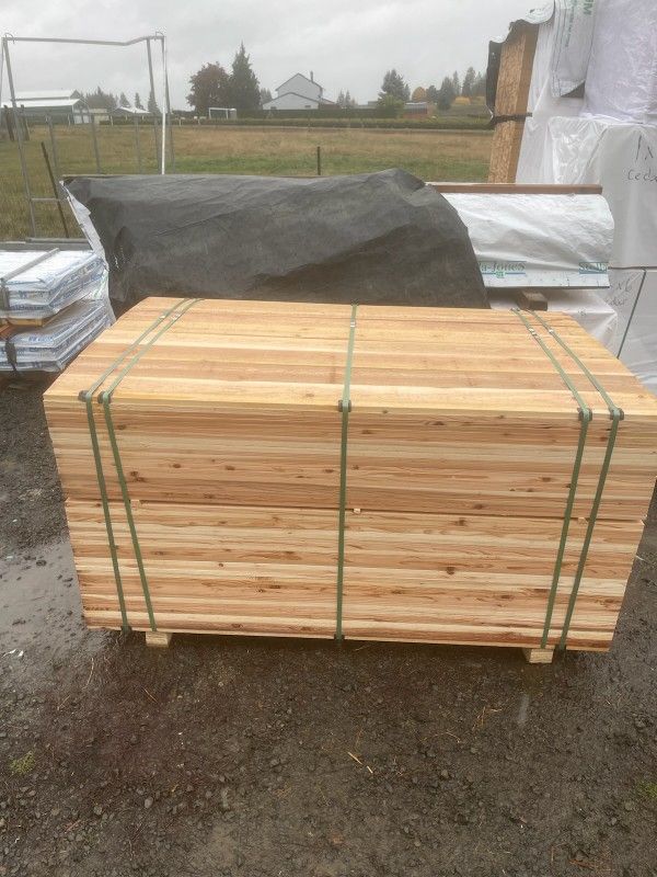 Japanese Cedar Fence Boards Fall Sale While Supplies Last 