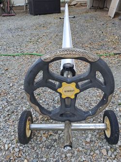 Pool Cover Reel Aliminum 18ft  Long!Riel p Cobertura de Alberca!