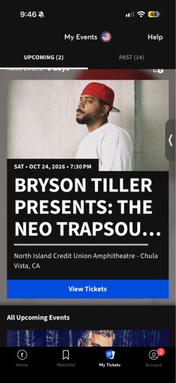 Bryson tiller san diego 10/24 tickets
