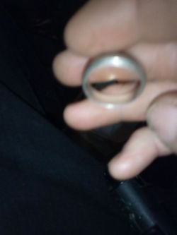 Sterling silver mens ring