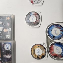 Psp Game/movie Lot Of 9