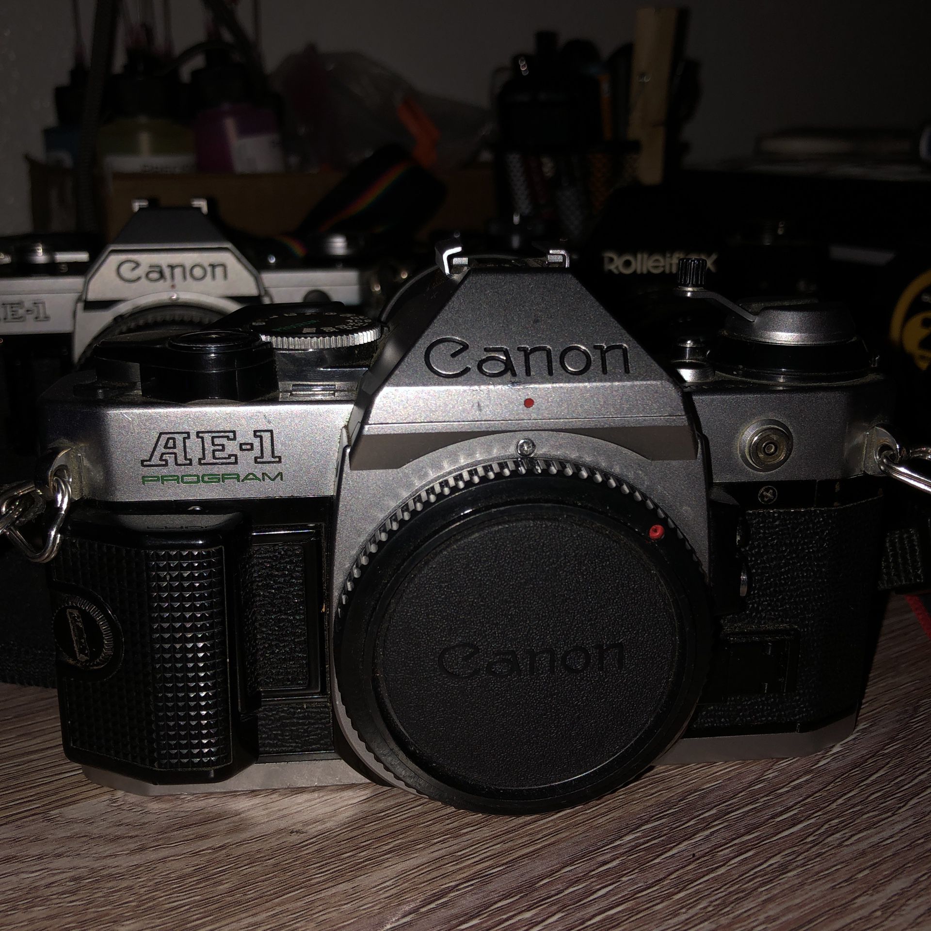 Canon ae-1 35mm film camera
