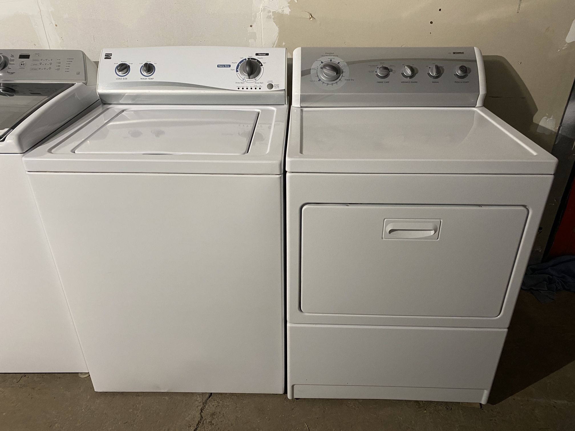 Kenmore Washer And Dryer