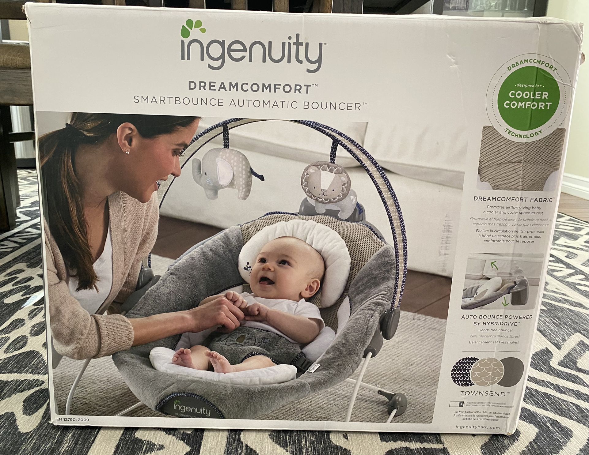 Baby Bouncer: Ingenuity DreamComfort SmartBounce Automatic Bouncer