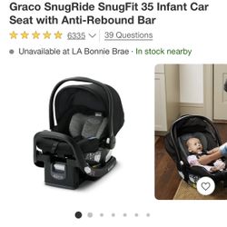 New Baby Car Seat (Graco)