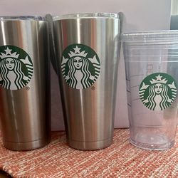Large Starsbucks cups