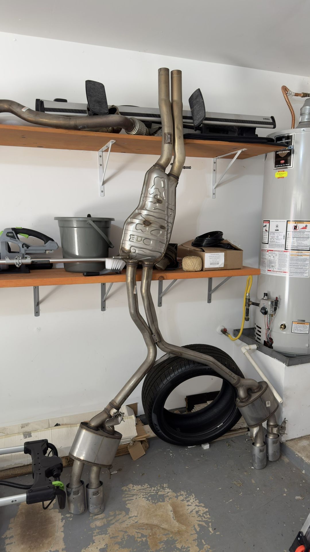 B9 2018 Audi S4 Exhaust