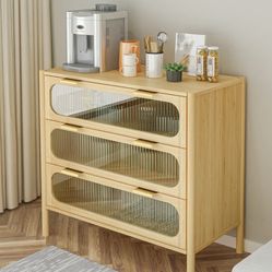 2 Bamboo Dressers