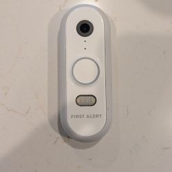 First Alert VX1 HD Video Doorbell (Resideo CAMW-WDB) – 1080p Smart Wi-Fi Doorbell Cam